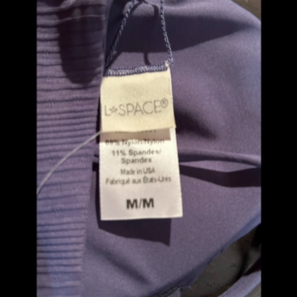 L*Space Siren Pointelle Ribbed Bikini Top in Slate Size M - NWT - Picture 11 of 12